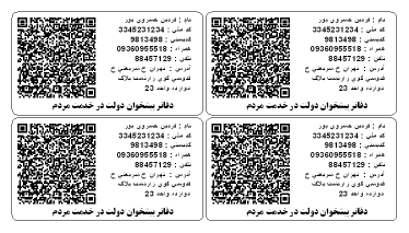 نرم افزار سفارشی دفاتر پیشخوان دولت نرم افزار رمزینه